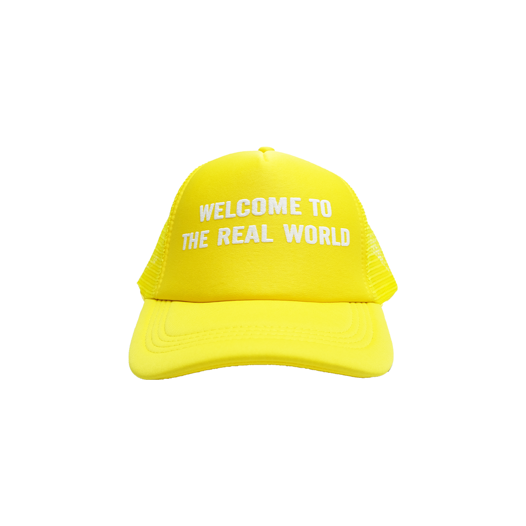 TRULY WELCOME TRUCKER CAP YELLOW