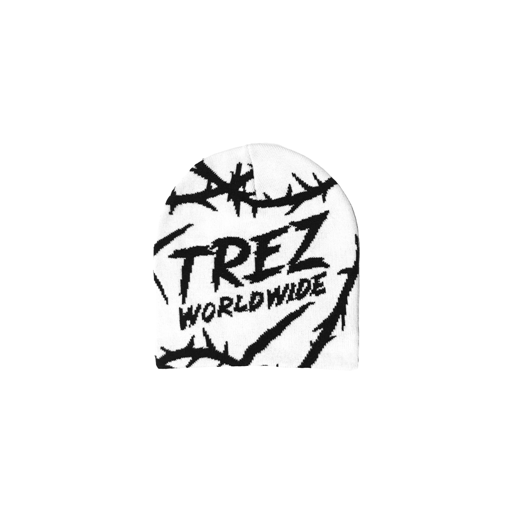 TZ WORLDWIDE TREZ MENACE BEANIE WHITE