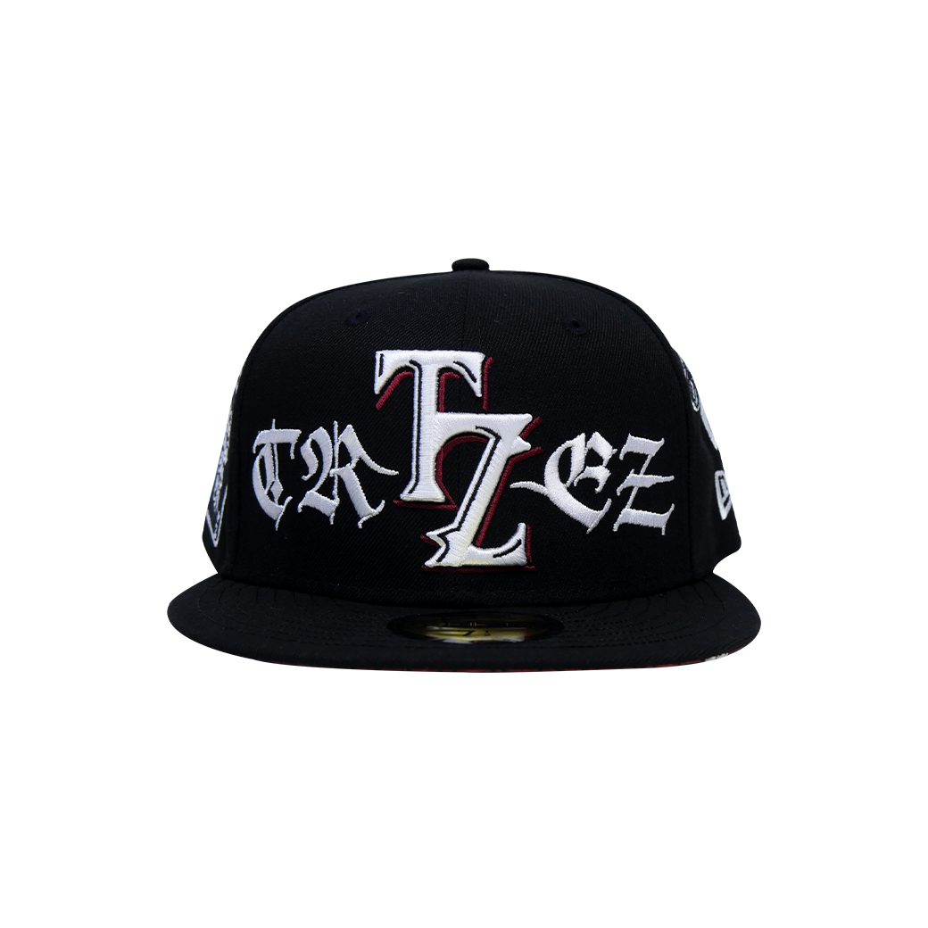 TZ WORLDWIDE X NEW ERA CAP BLACK