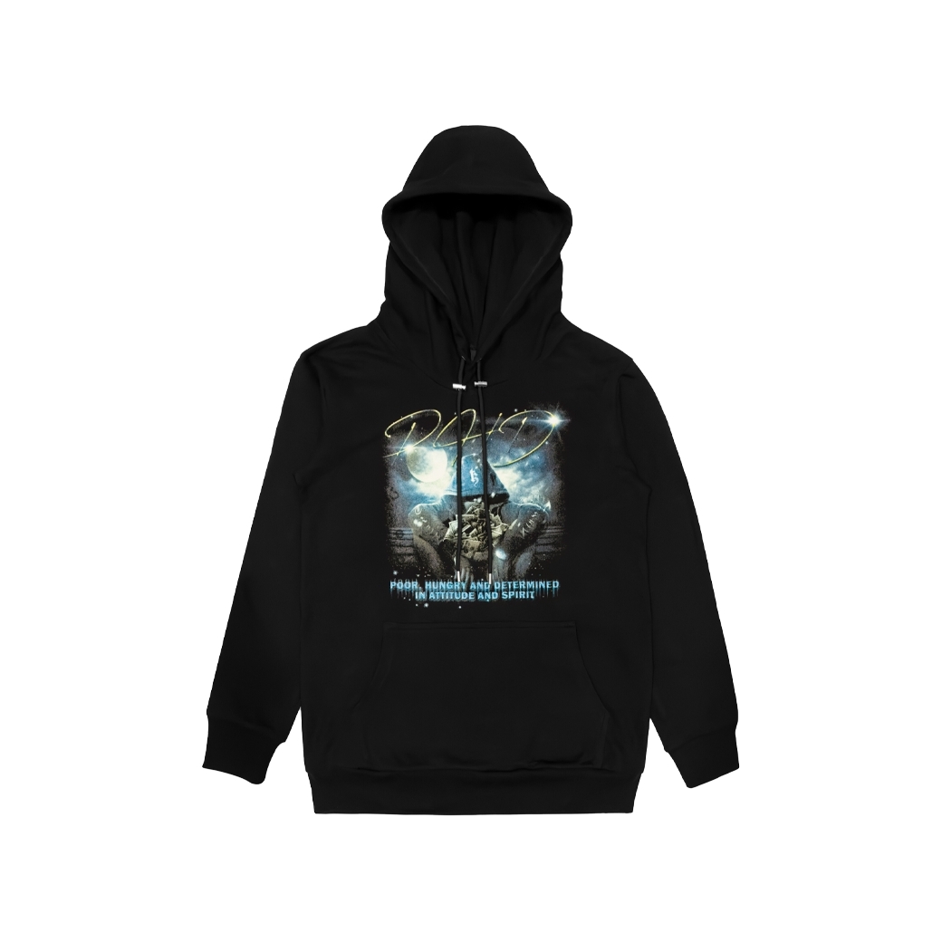 TZ WORLDWIDE TZ P.H.D HOODIE BLACK