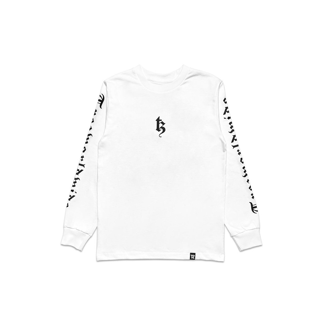 TZ WORLDWIDE BE TREZ L/S T-SHIRT WHITE