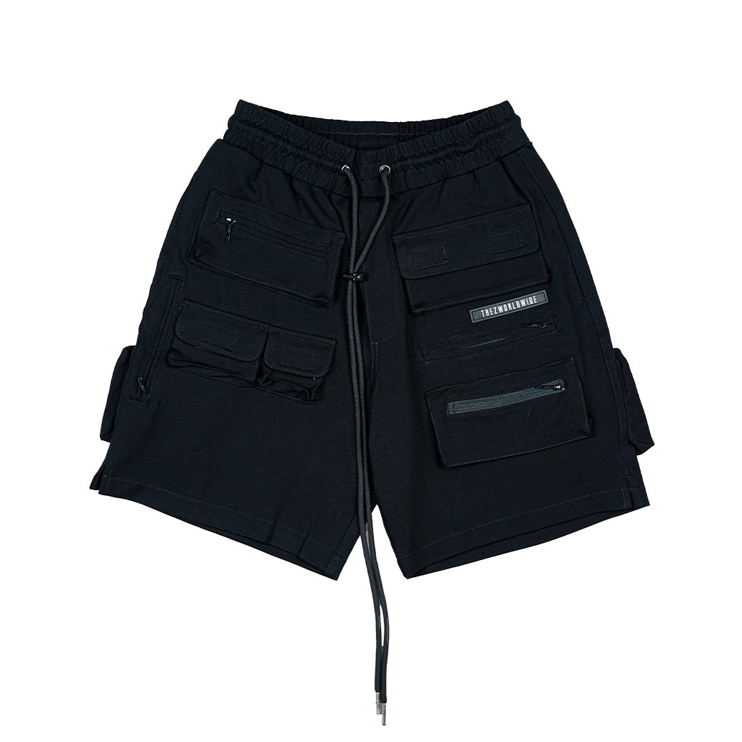 TZ WORLDWIDE CARGO SHORTS V.3 BLACK