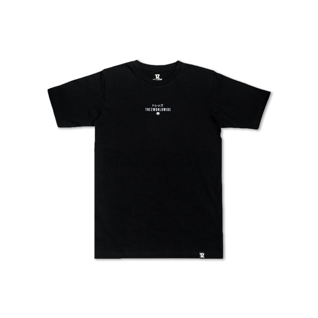 TZ WORLDWIDE GOD IS DOPE REFLECT S/S TEE BLACK