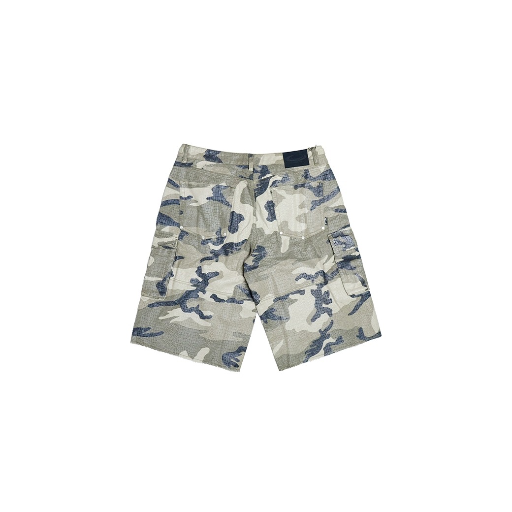 ULTIMATE.BKK CAMO SHORTS ASH BROWN
