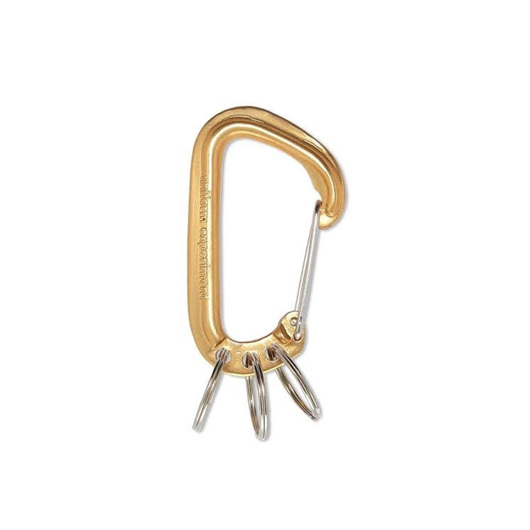 UNIFORM EXPERIMENT X FRAGMENT DESIGN CARABINER GOLD