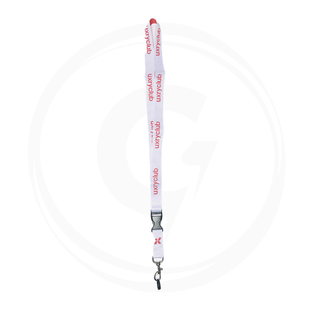 UXRY CLUB UXRY SPORT LANYARD WHITE