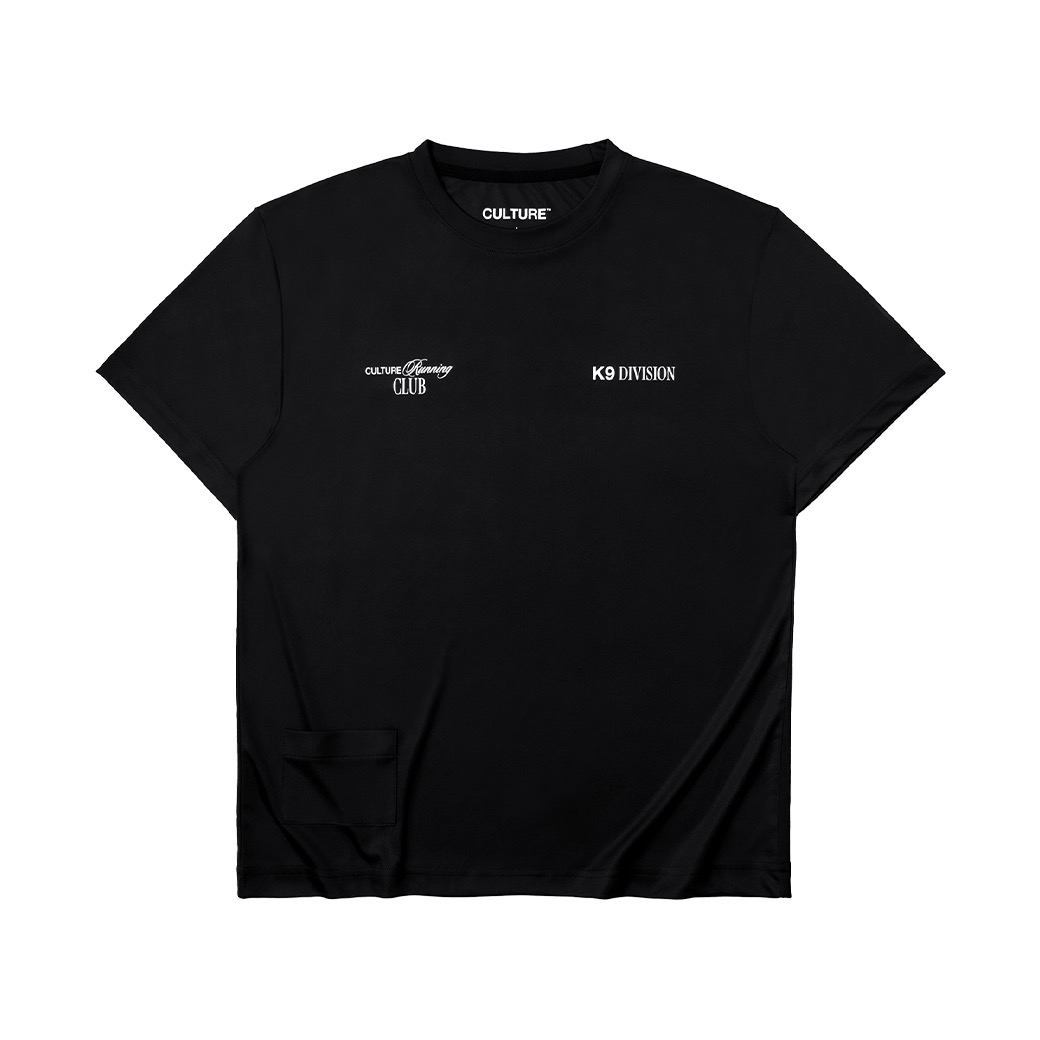 V.A.C CULTURE K9 RUNNING SHIRT BLACK