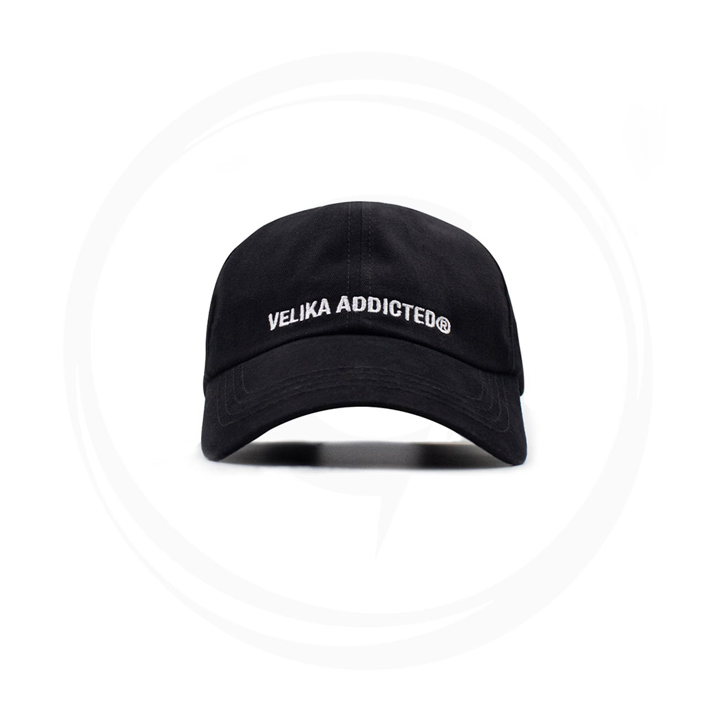 VELIKA BASIC LOGO CAP BLACK