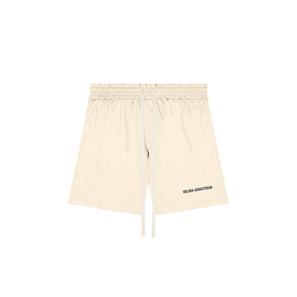 VELIKA LOGO SHORT IVORY