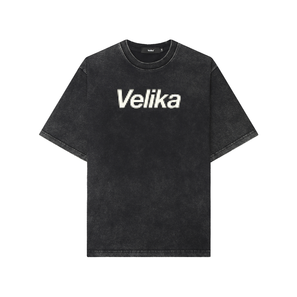 VELIKA PIXEL T-SHIRT BLACK