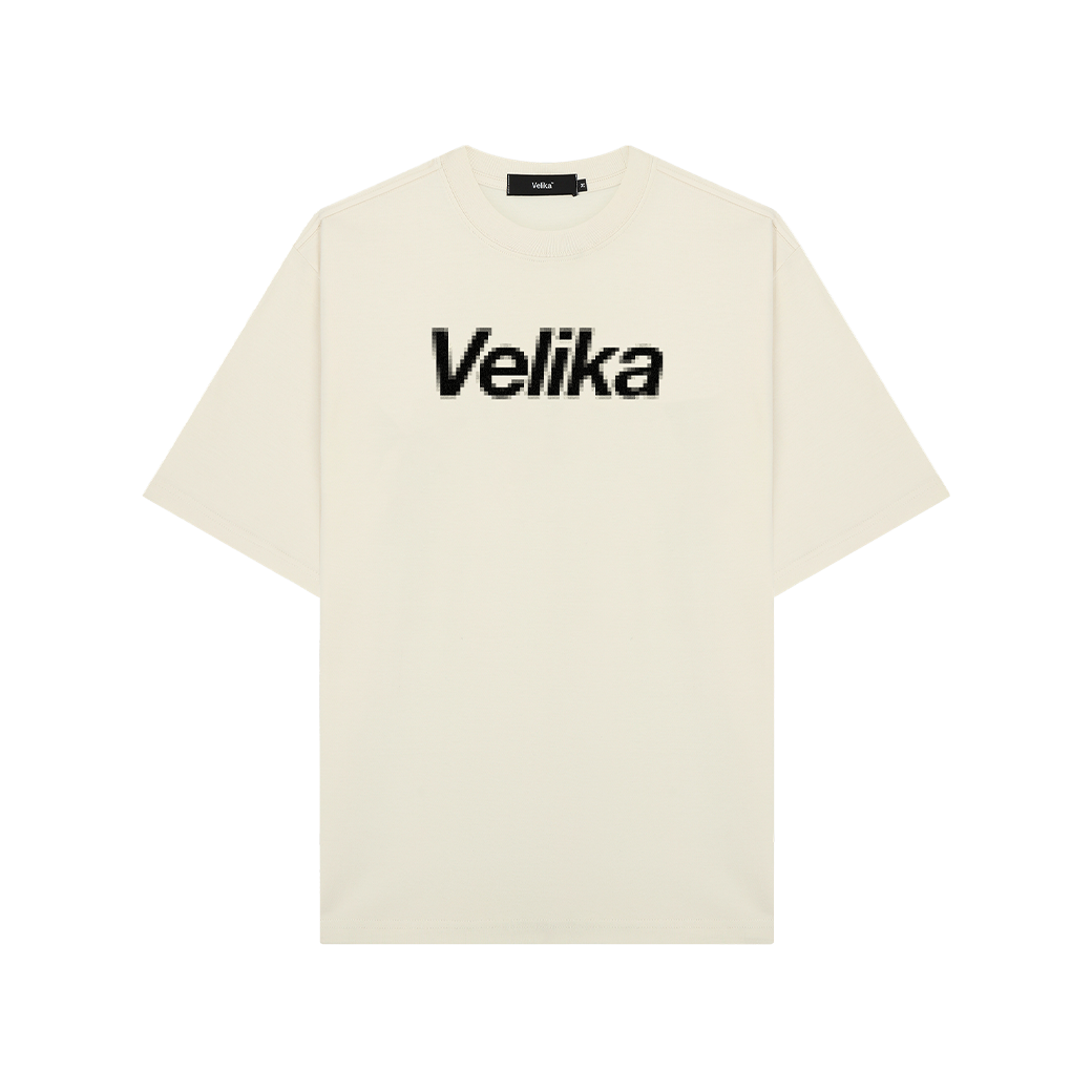 VELIKA PIXEL T-SHIRT OFF WHITE