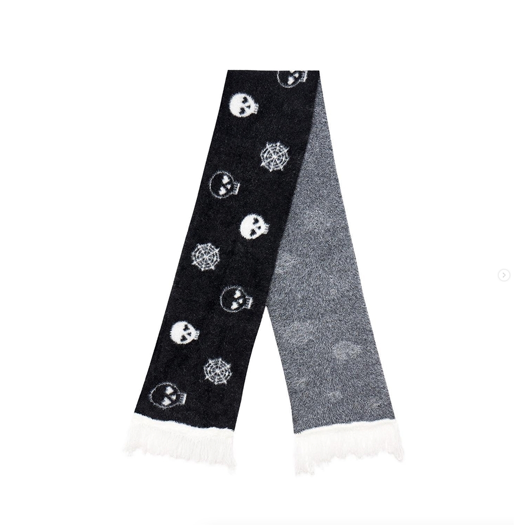 V.G.H SCARF SKULL BLACK