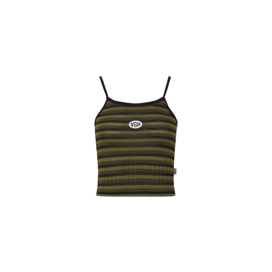 V.G.H BANNER LOGO CAMI TOP OLIVE