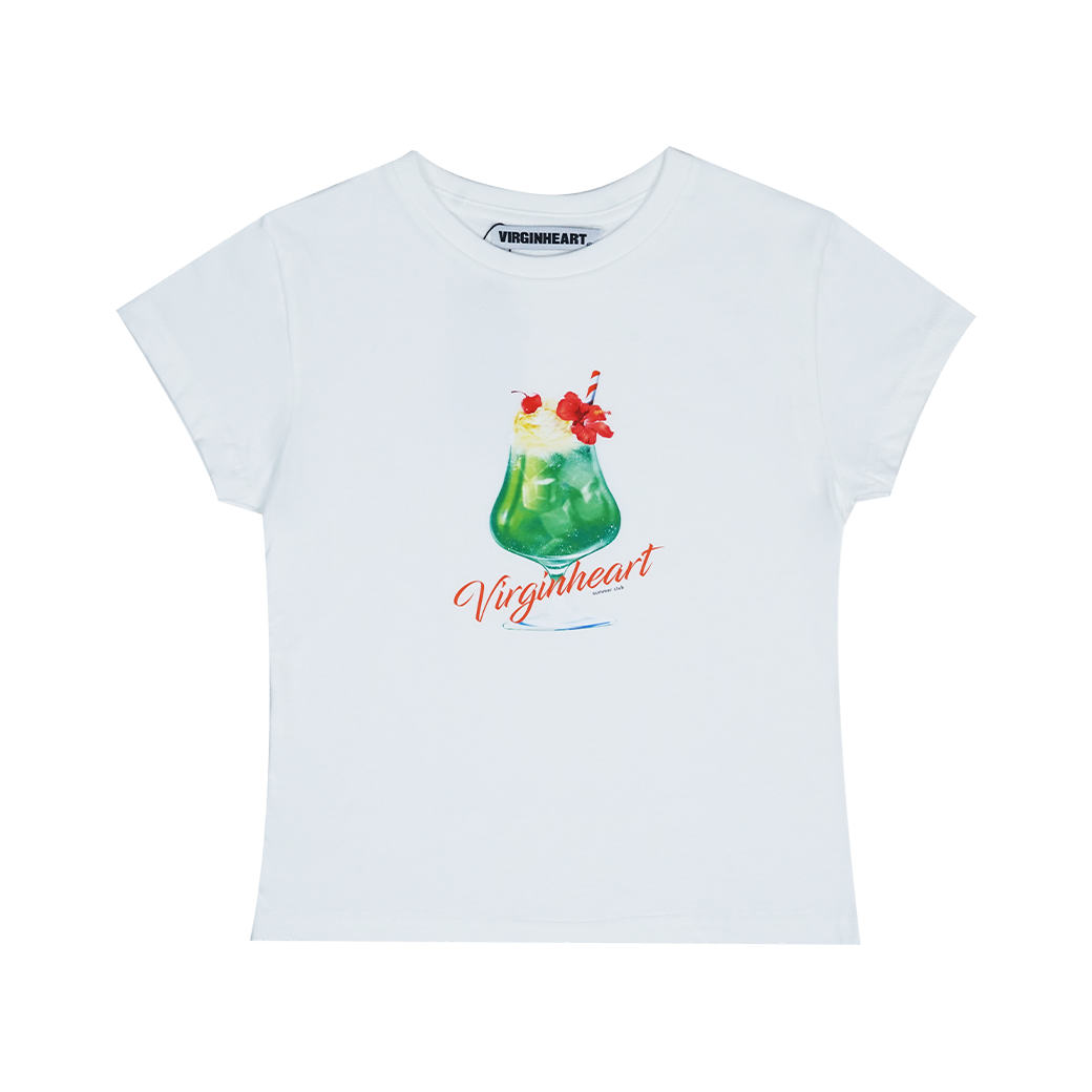 V.G.H CREAM SODA BABY TEE WHITE