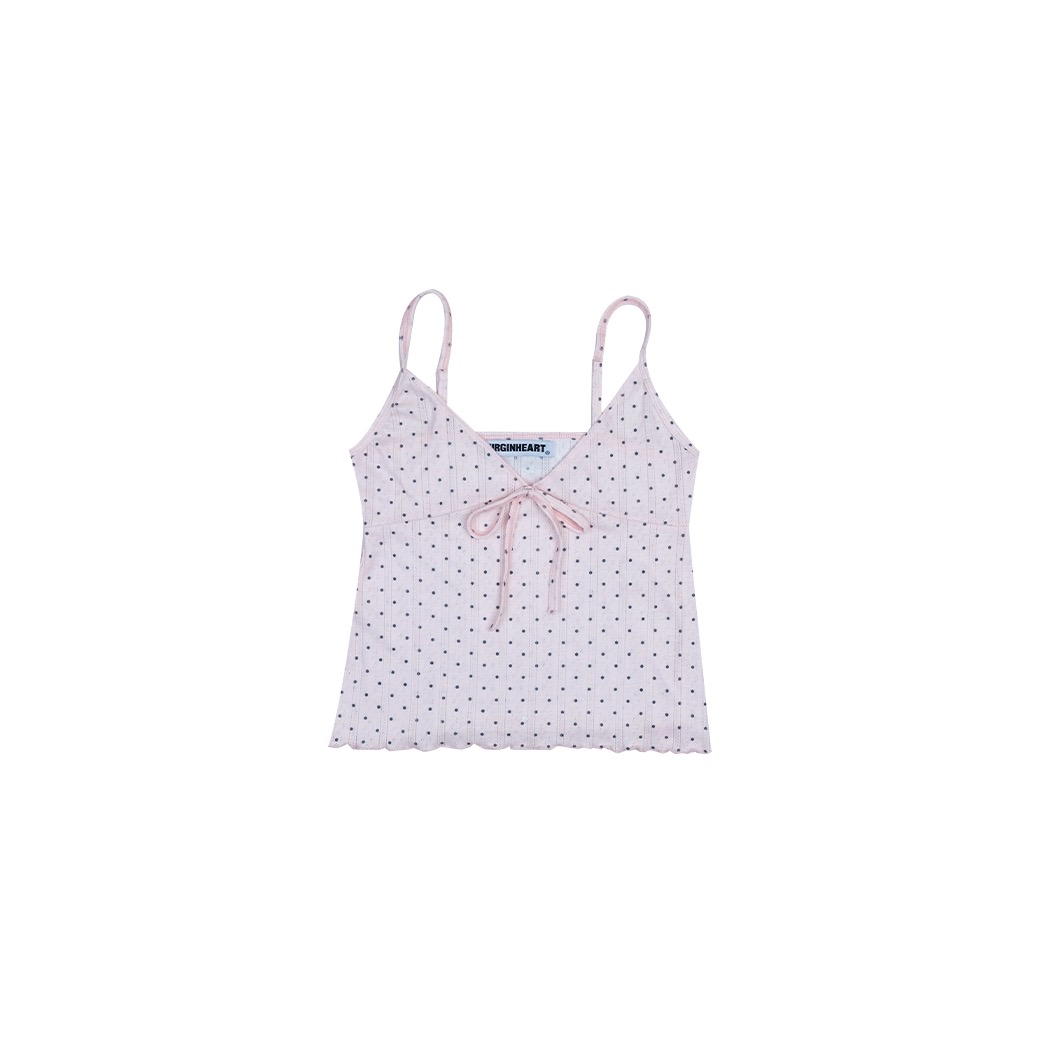 V.G.H POLKA DOT TOP PINK