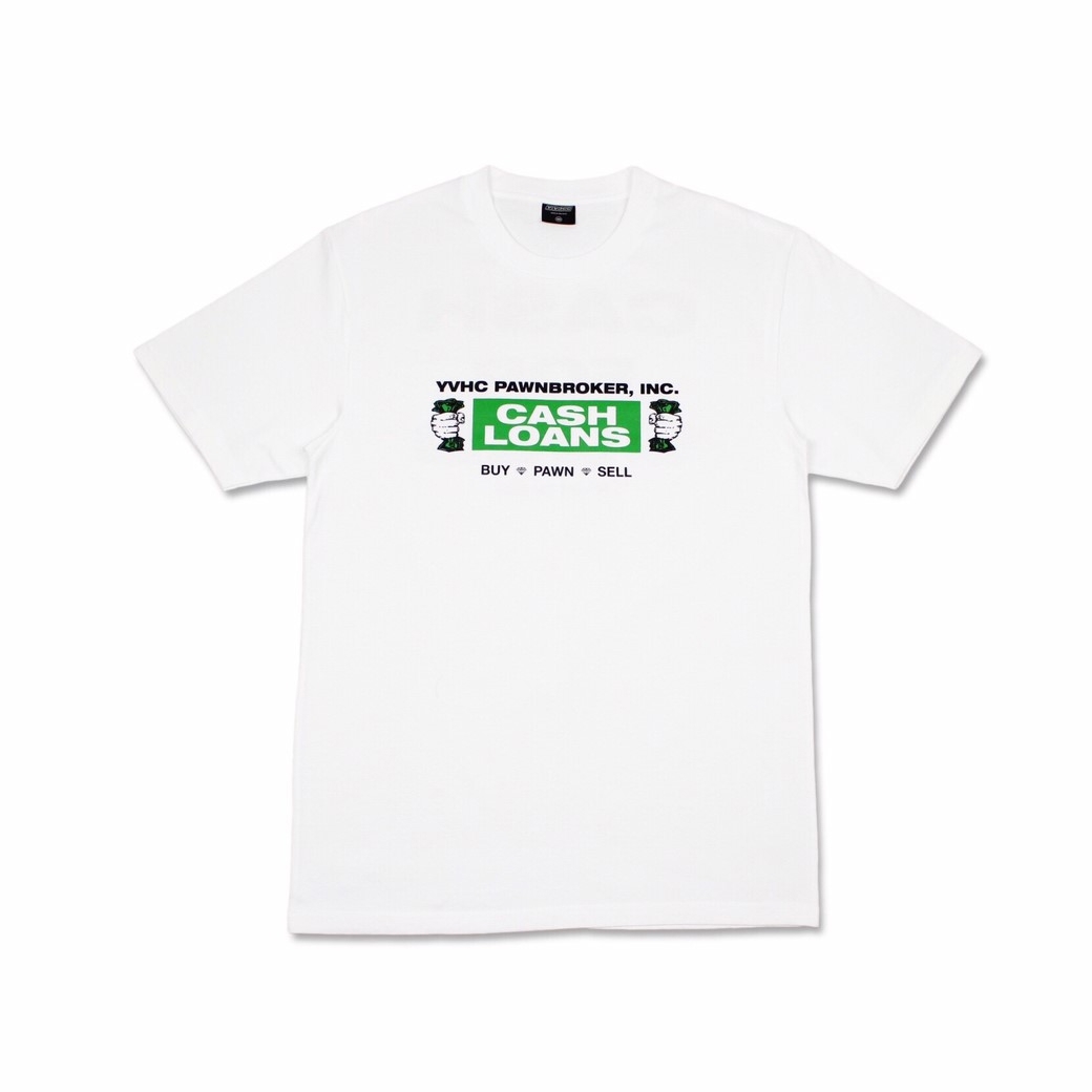 YVHC CASH LOAN T-SHIRT WHITE