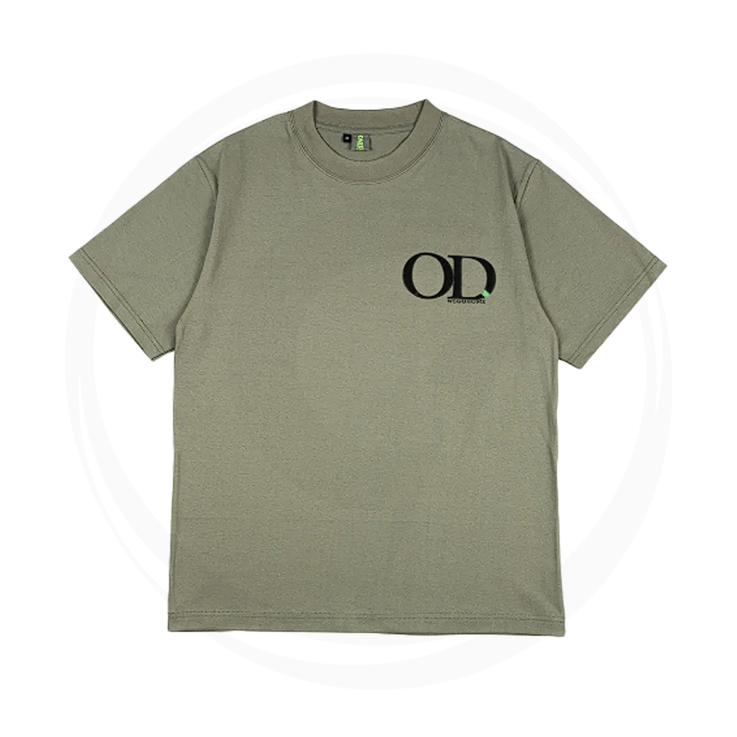 ONE DRINK AND WE GO HOME OD T-SHIRT OLIVE