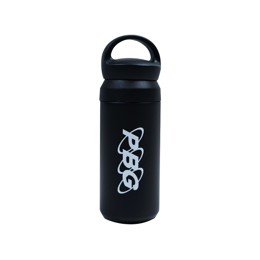 PRETTYBOYGEAR NEW LOGO BOTTLE BLACK